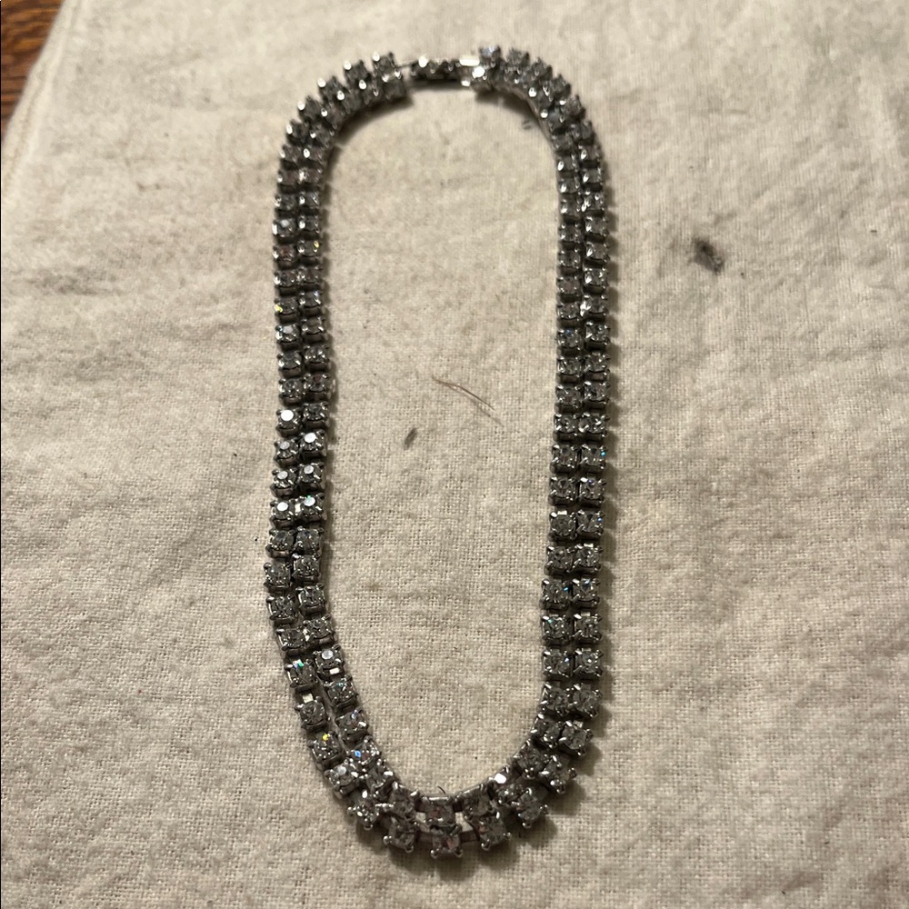 Dazzling Silver Necklace